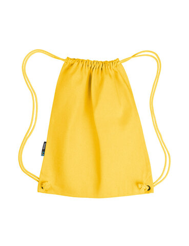 NEUTRAL Rygsæk, 100% Økologisk Fairtrade Bomuld-Gul