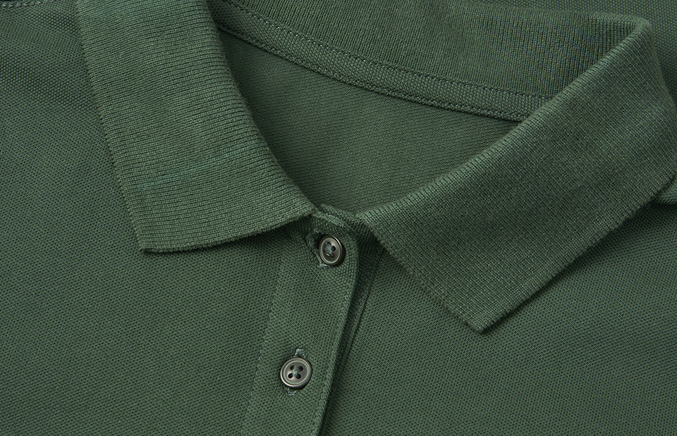 ID Økologisk poloshirt, dame-Oliven