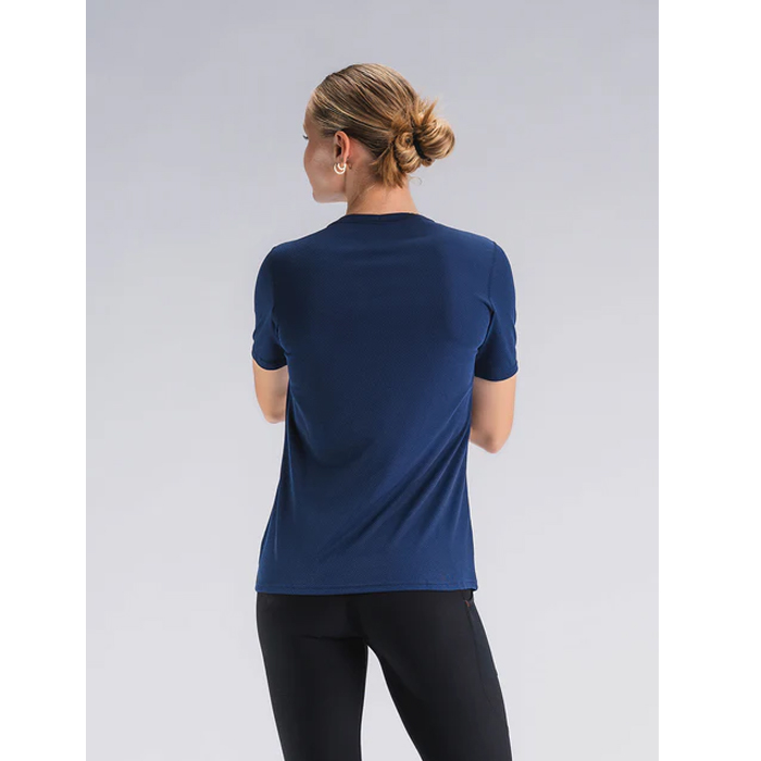 FUSION Womens Run T-Shirt-Navy