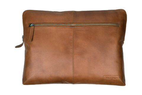 Læder PC Sleeve 15-16 tommer