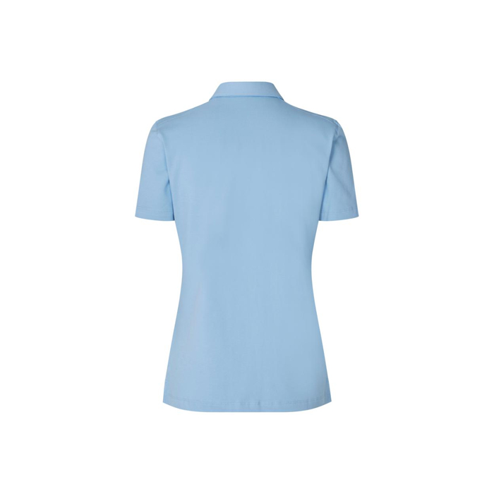 SEVEN SEAS Polo Shirt organic, Dame-Lyseblå
