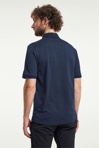 TENSON TXlite Melange Polo, Herre-Blå