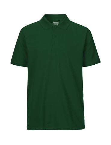 NEUTRAL Classic Polo, 100% Økologisk Fairtrade Bomuld-Mørkegrøn