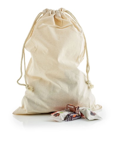 Bomuldspose m/tryk, Øko Mix, 1500 g.