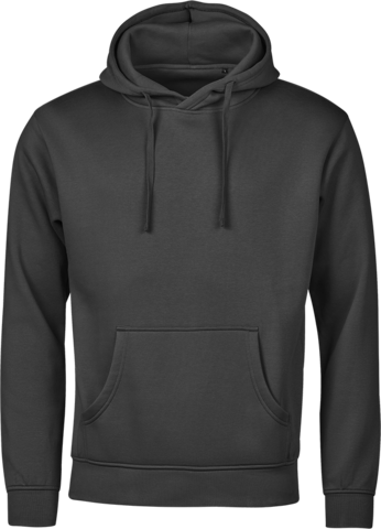 TEE JAYS Urban Hooded Sweatshirt - Økologisk Bomuld-Sort