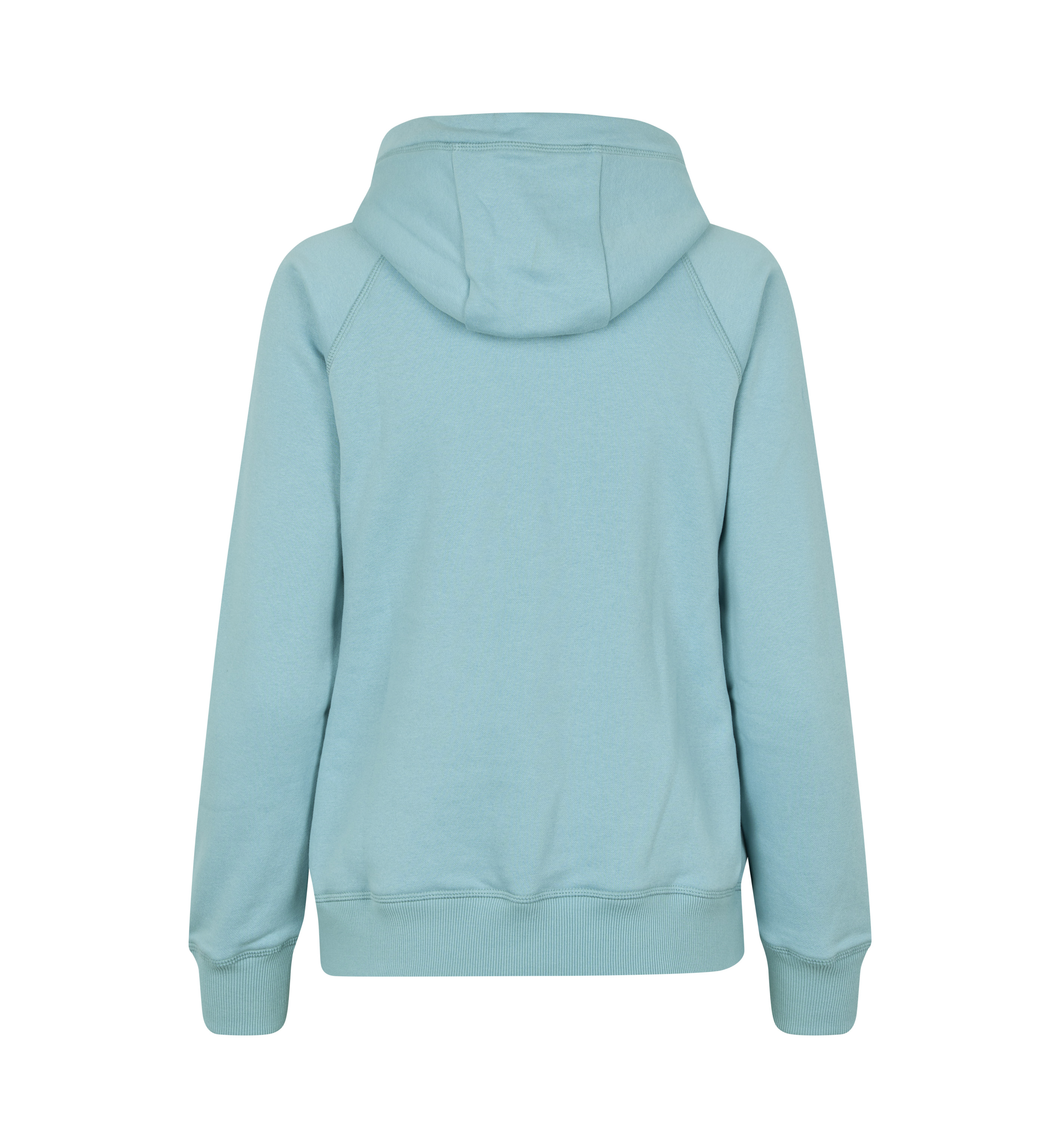 ID Core Full Zip  Hoodie, dame-Støvet grøn