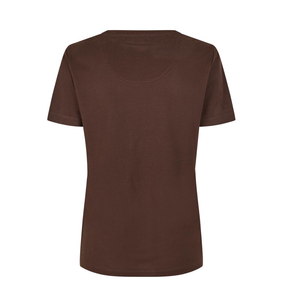 ID Lyoell T-shirt - rPet, dame-Mocca