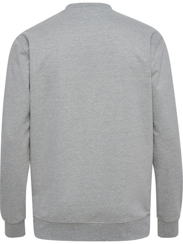 HUMMEL 2.0 Sweatshirt, Unisex - Økologisk Bomuld-Grå melange