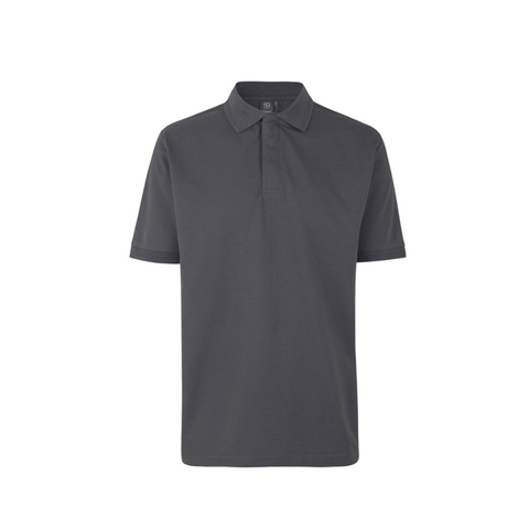 PRO Wear poloshirt | trykknap-Silver grey