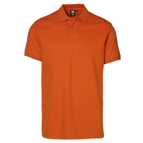 ID Piqué Poloshirt Stretch-Orange