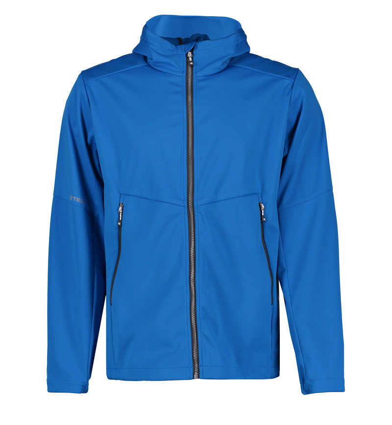 ID Letvægts softshell Jakke, herre-Blå
