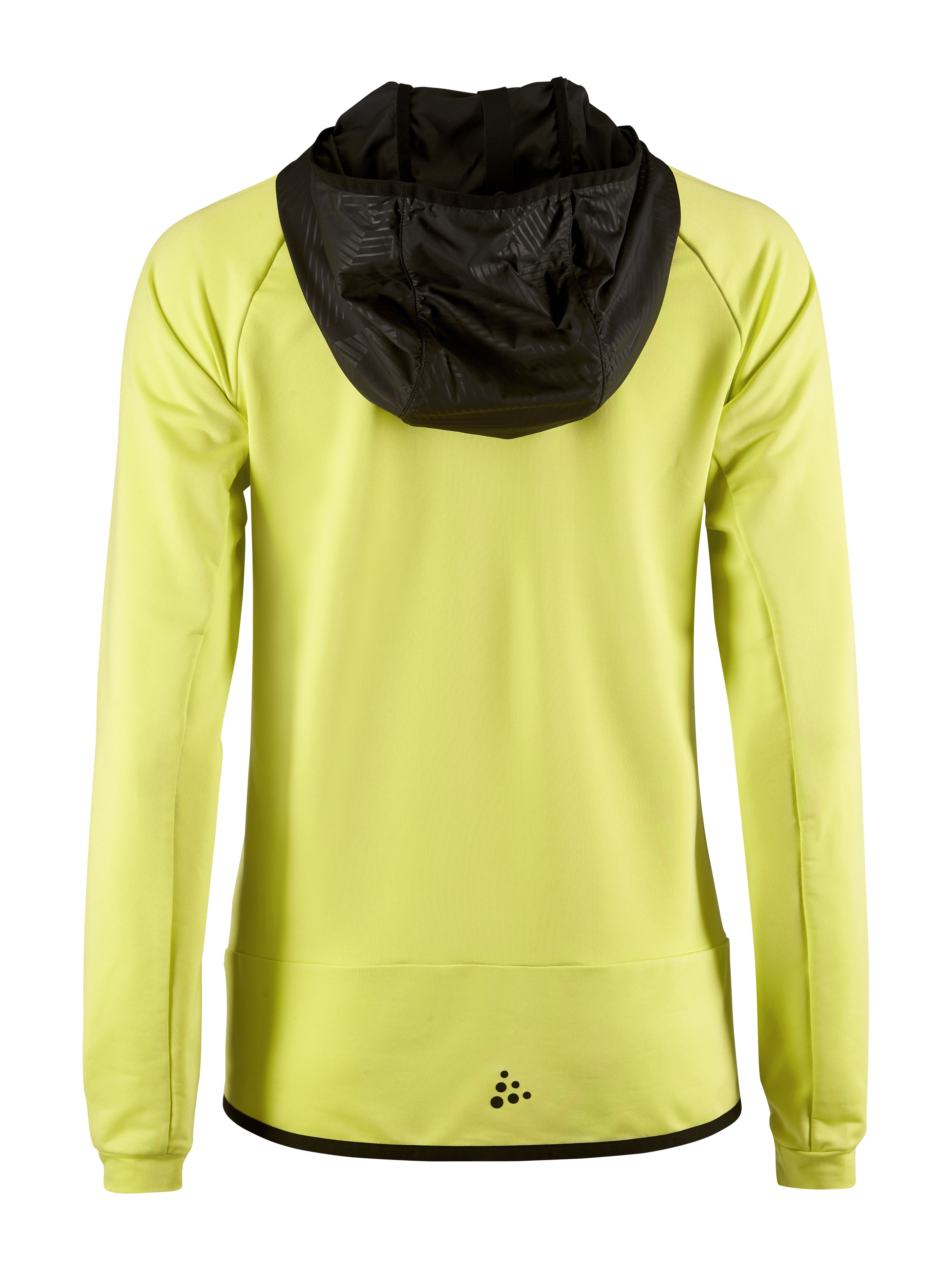 CRAFT Extend Full Zip, dame - rPet-Neon Gul