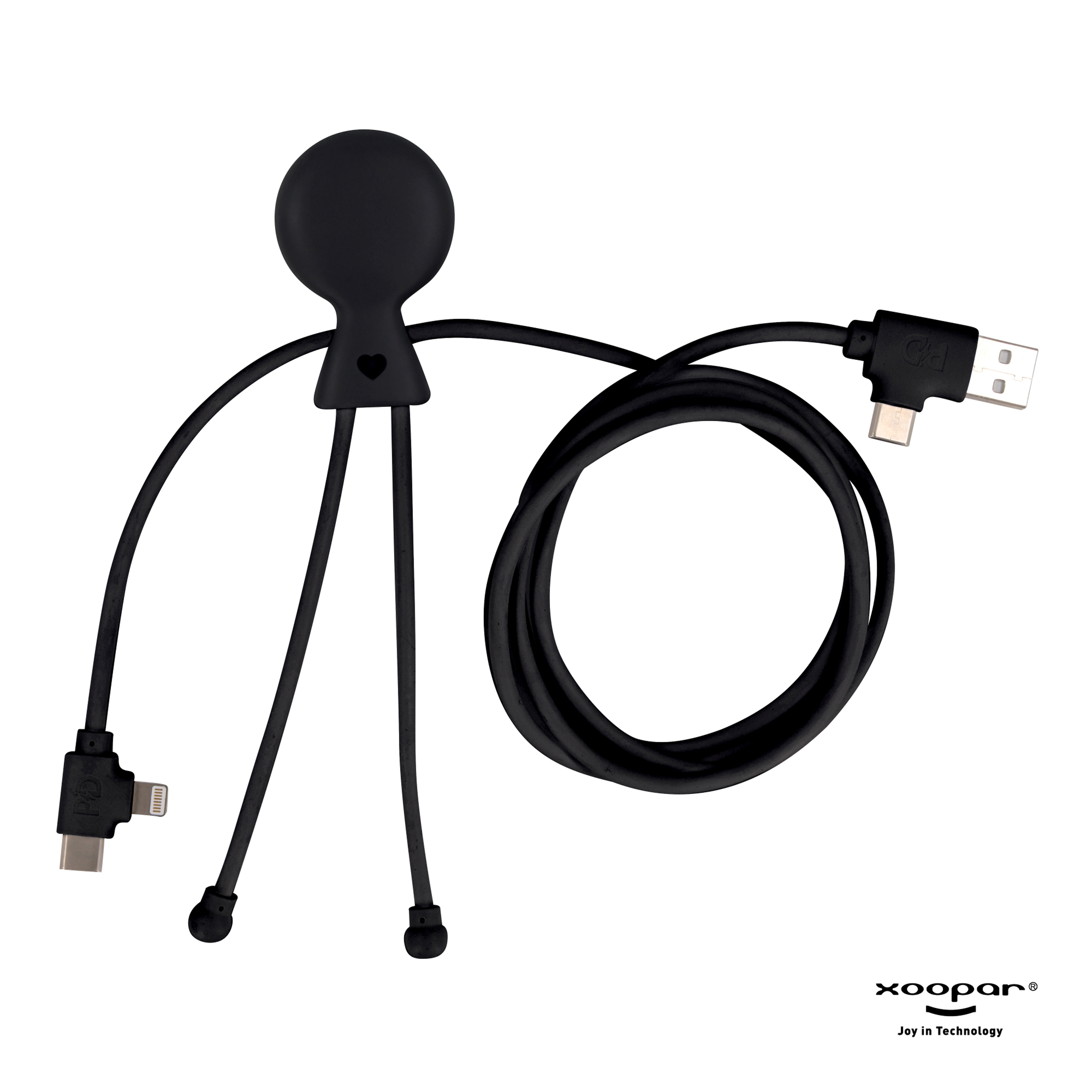 Xoopar Mr. Bio Long Power Delivery Cable - rPet-Sort