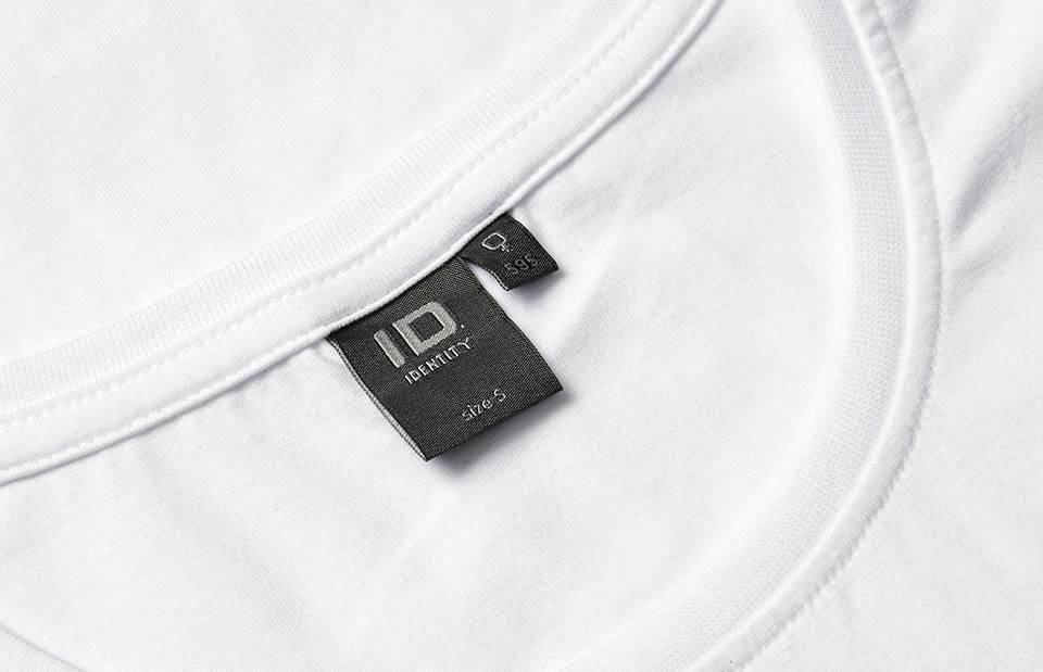 ID Stretch T-shirt komfort, dame-Hvid