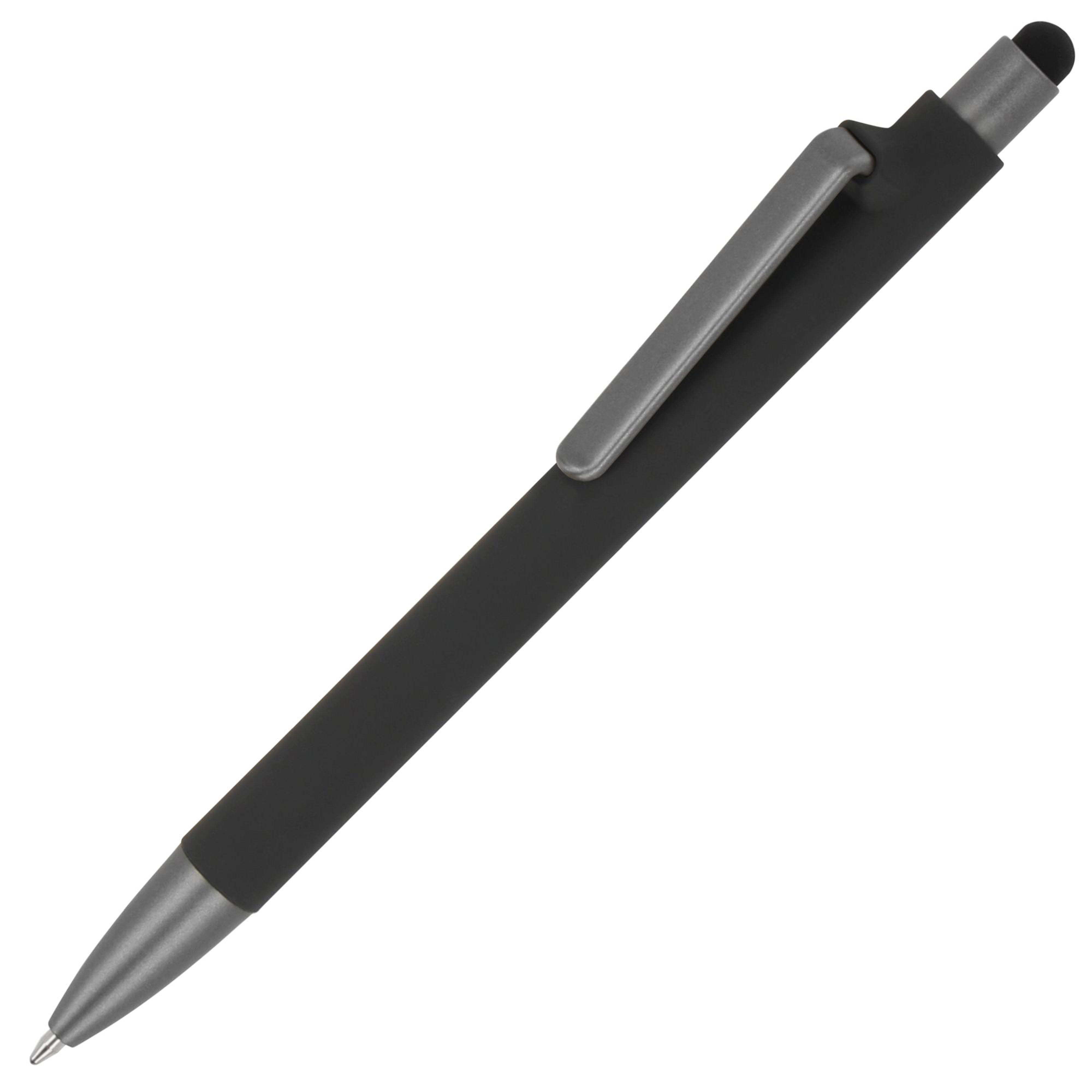 Kuglepen Madeira stylus - Genbrugs-ABS-Sort