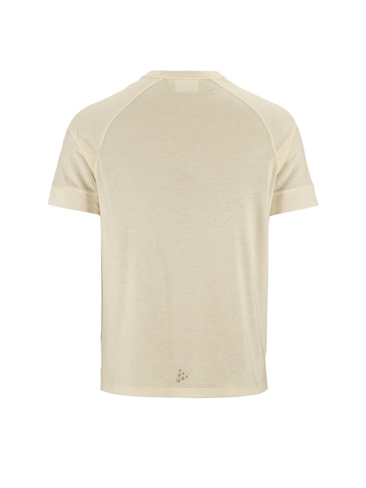 CRAFT Uld SS T-shirt, Herre - rPet-Hay/ Melange