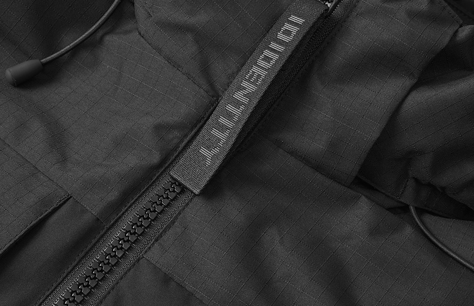 ID Hooded Vinterjakker, Herre - 100% rPet-Sort