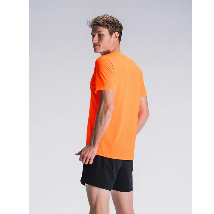 FUSION Mens Run T-shirt-Orange