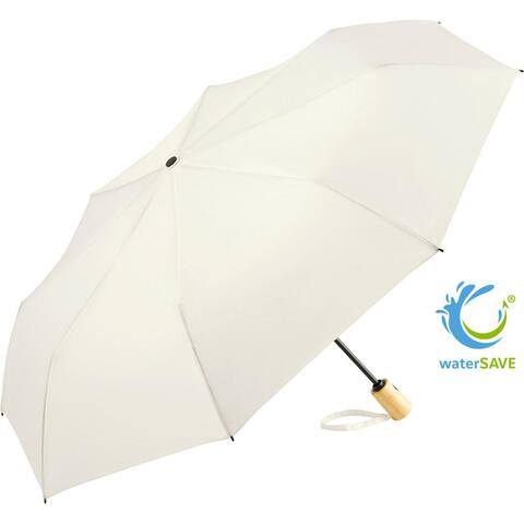AOC Mini Paraply - Water Safe - rPET-Hvid