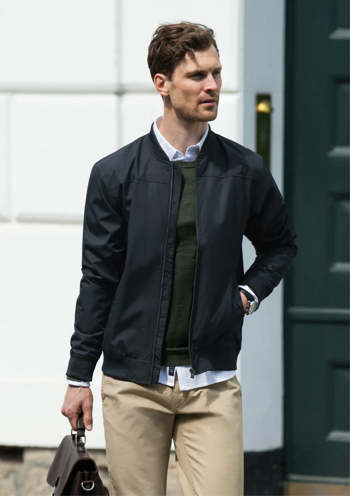 NIMBUS Bleecker Pilotjakke - rPet-Navy