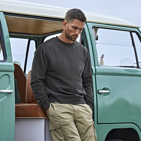 LABELFREE Urban Sweatshirt, Tee Jays - 70% Økologisk Bomuld-Sort