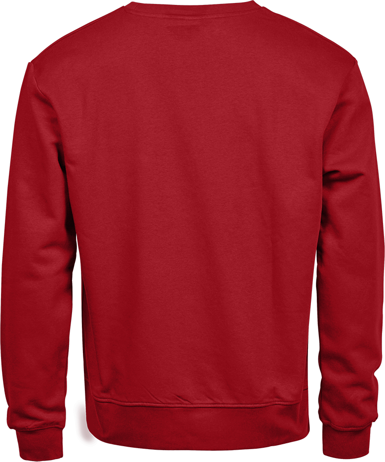 LABELFREE Power Sweatshirt , Tee Jays - Økologisk Bomuld-Rød