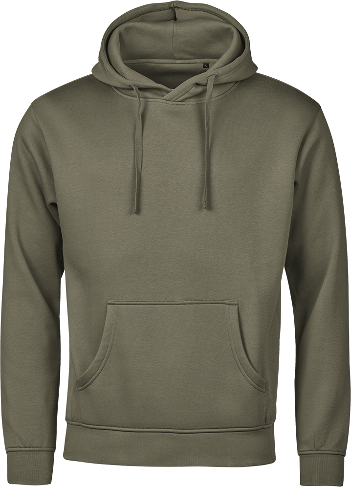 LABELFREE Urban Hooded Sweatshirt, Tee Jays - 70% Økologisk Bomuld-Army
