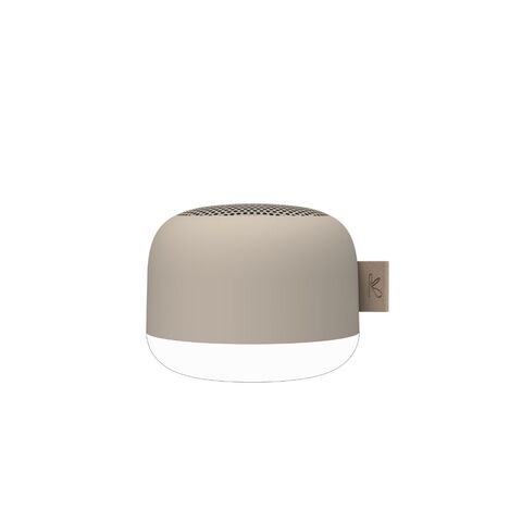KREAFUNK aLight Mini-Højtaler -100% genbrugsplast-Sand