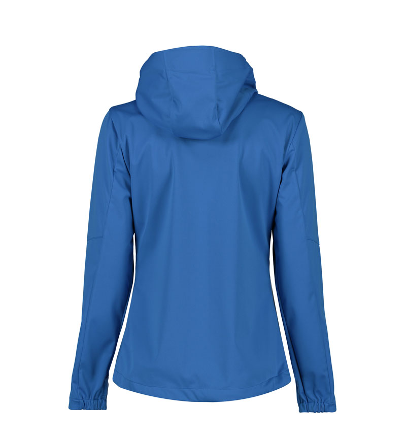 ID Letvægts softshell Jakke, dame-Blå