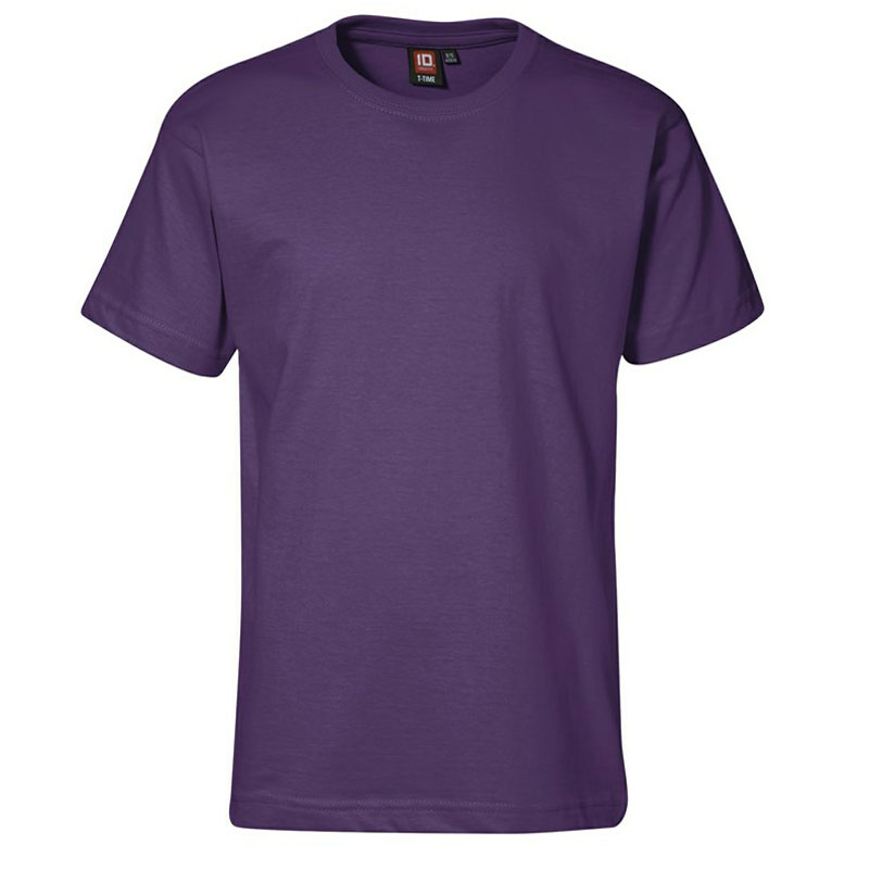 ID Børne T-time T-shirt-Lilla