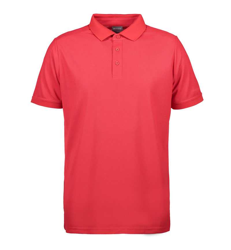 GEYSER Poloshirt-Rød