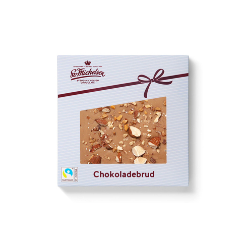 SV. MICHELSEN Chokoladebrud - Fairtrade-Chokoladebrud Caramel og nødder