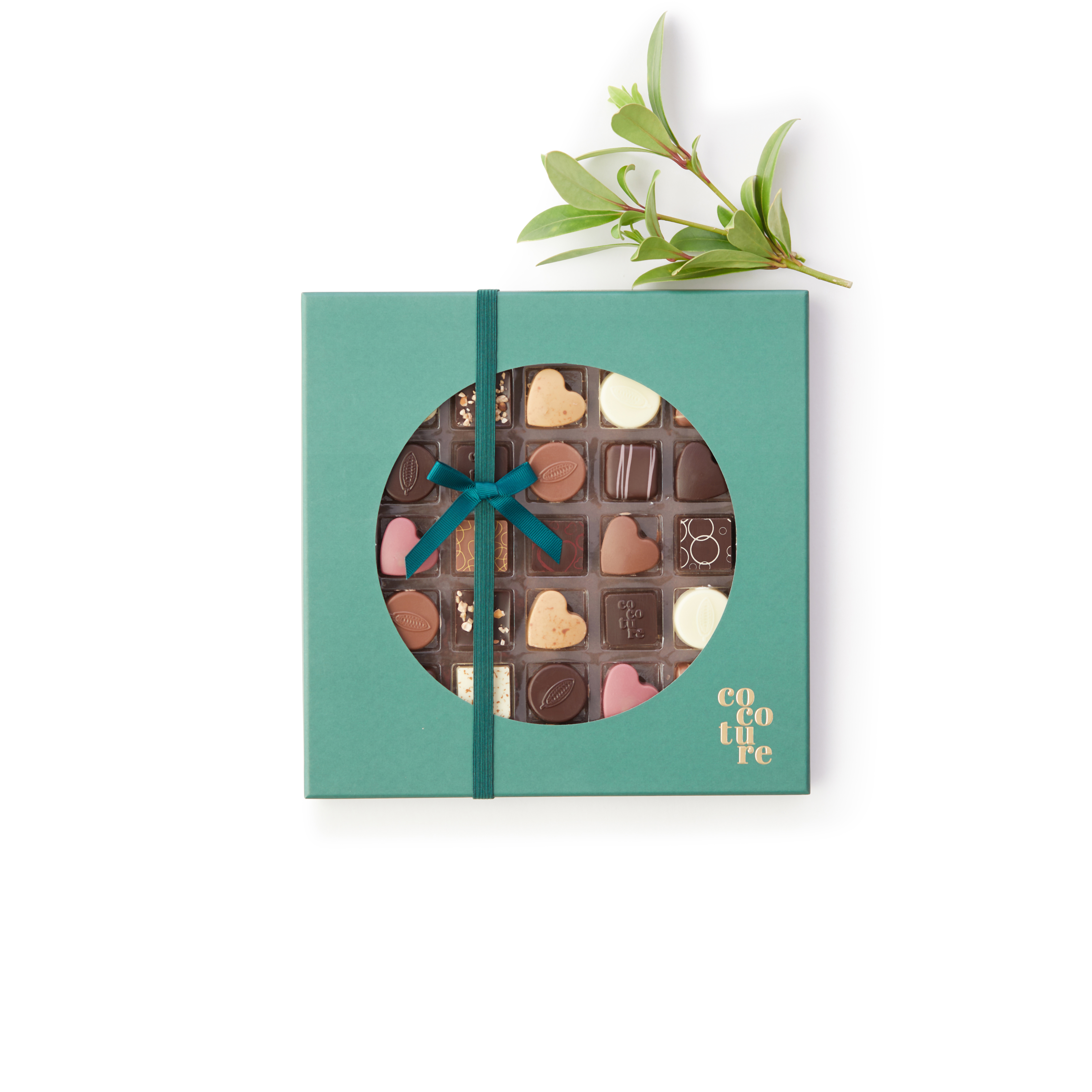 Cocoture æske, 225g.-Grøn