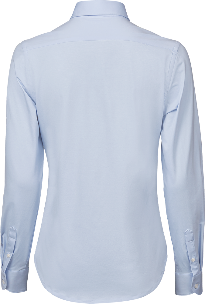 TEE JAYS Active Stretch Skjorte, Dame-Lyseblå