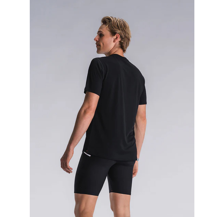 FUSION Mens Run T-shirt-Sort