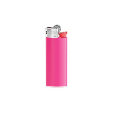 BIC® J25 Lighter inkl. Digitalt print-Lyserød