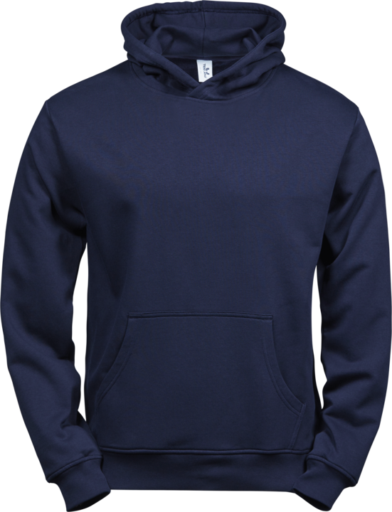 LABELFREE Junior Power Hoodie , Tee Jays - 70% Økologisk Bomuld-Navy