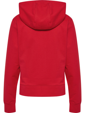 HUMMEL 2.0 Hoodie, Dame - Økologisk Bomuld-Rød
