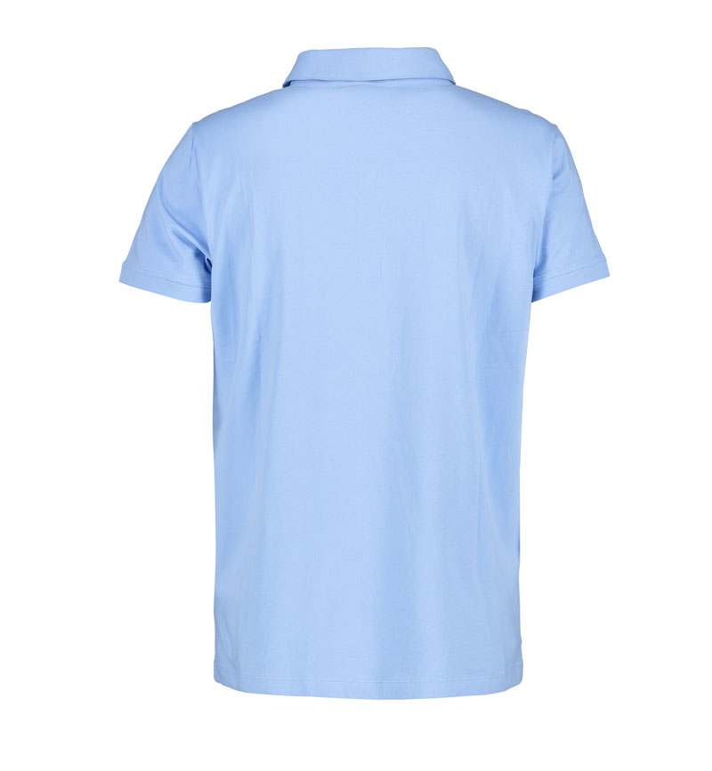 ID Business polo | stretch-Lyseblå