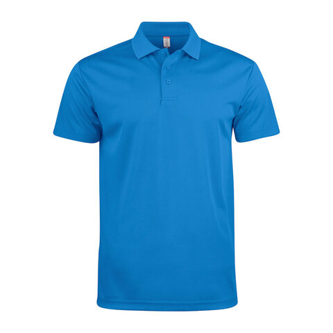 CLIQUE Basic Active Polo - Spun Dyed-Blå