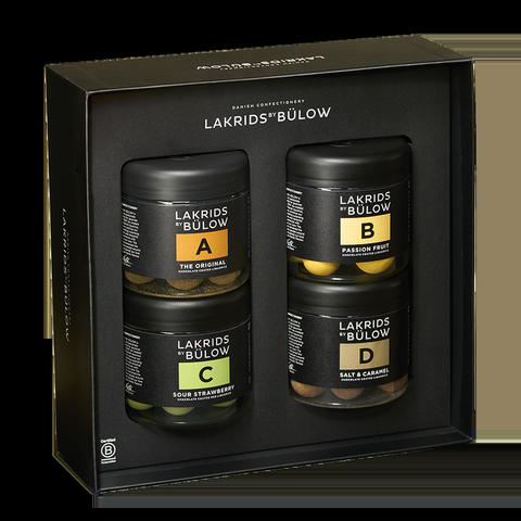 LAKRIDS BY BÜLOW Black Box m. 4 stk. - rPet