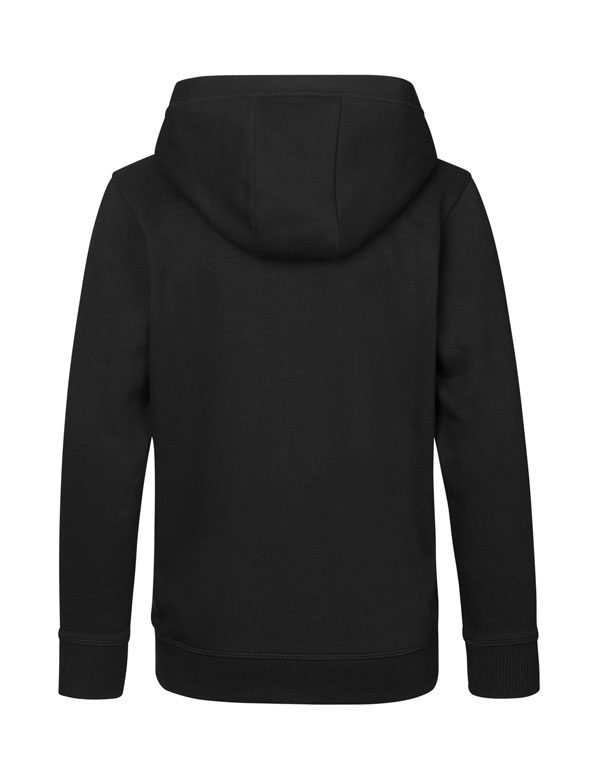 ID CORE full zip hoddie, børn-Sort