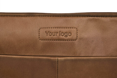 PC Læder Sleeve - 13-14 Tommer