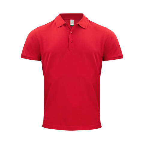 CLIQUE Classic OC Polo Herre - Øko Bomuld-Rød