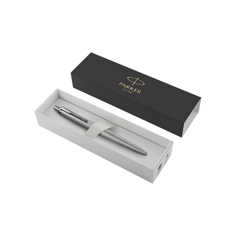 Parker Jotter XL monokrom kuglepen (blå refill)-Stål