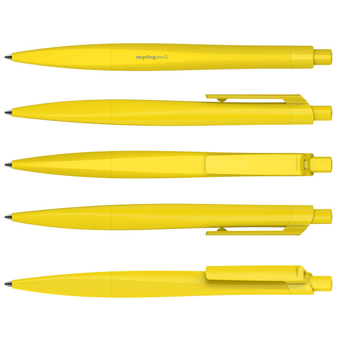 KLIO Shape Kuglepen, rPet-Gul