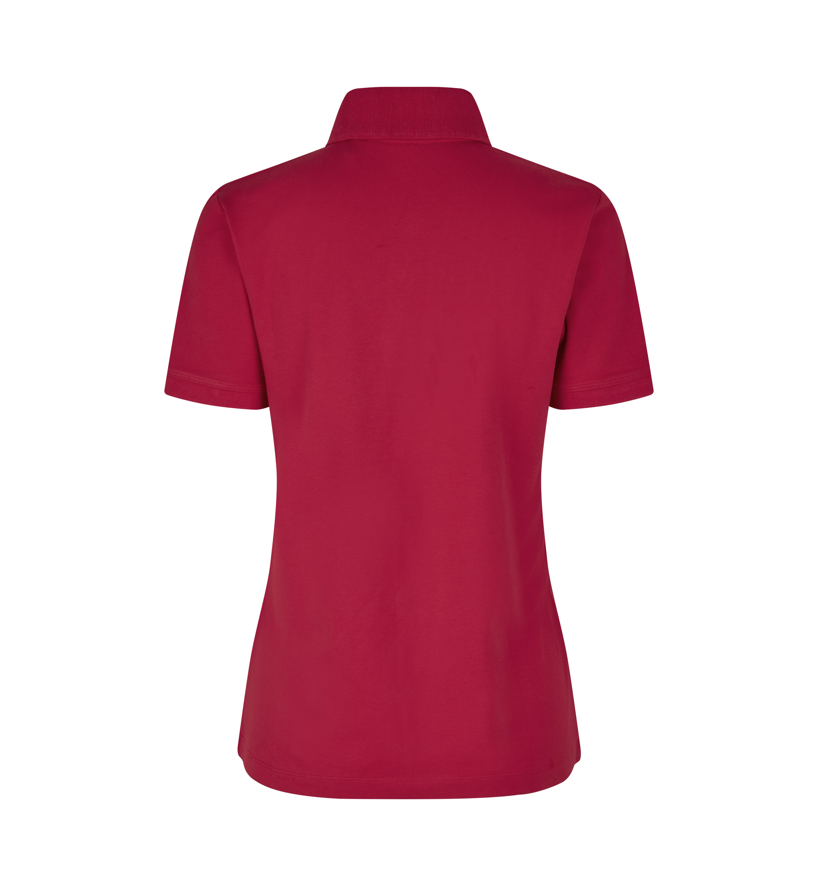 ID Økologisk poloshirt, dame-Rød