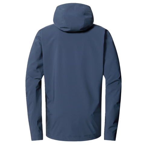 HAGLÔFS Breeze Proof Jacket Women - Bluesign - rPet-Tarn Blue
