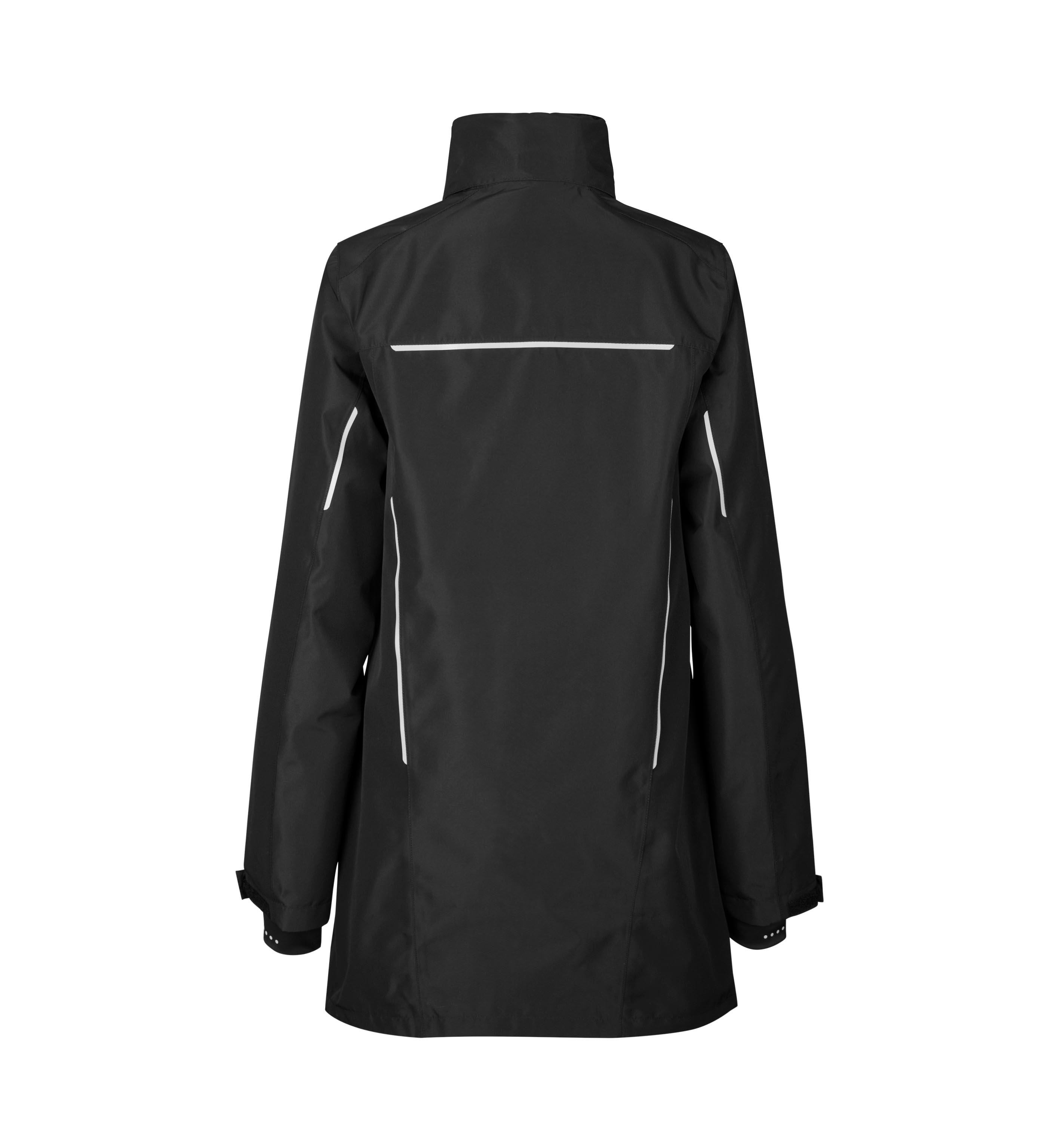 ID Zip-n-Mix skaljakke, dame-Sort