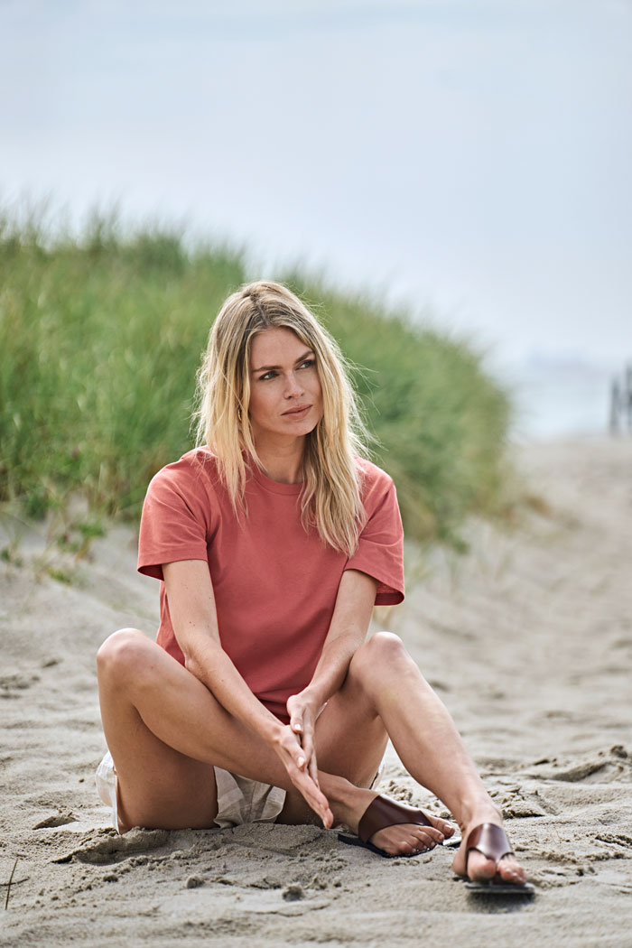 LABELFREE Urban Luxury Tee, Tee Jays - Økologisk Bomuld-Rosa